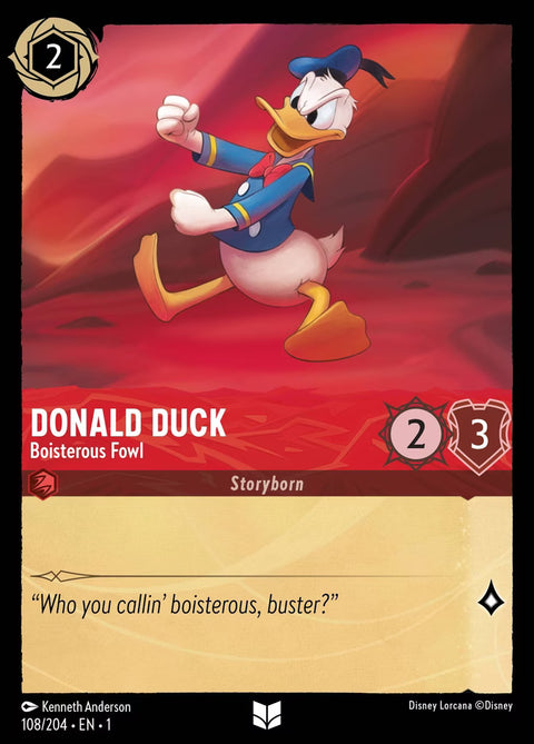Donald Duck - Boisterous Fowl - 108 - The First Chapter