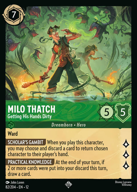 Milo Thatch - Getting His Hands Dirty - 82 - Wilds Unknown