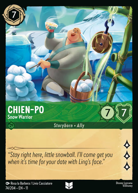 Chien-Po - Snow Warrior - 74 - Winterspell