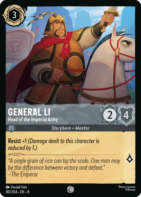 General Li - Head of the Imperial Army - 187 - Reign of Jafar