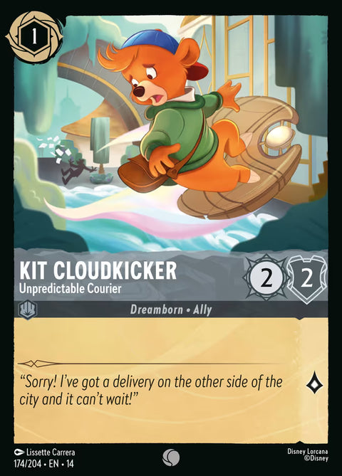 Kit Cloudkicker - Unpredictable Courier - 174 - Hyperia City