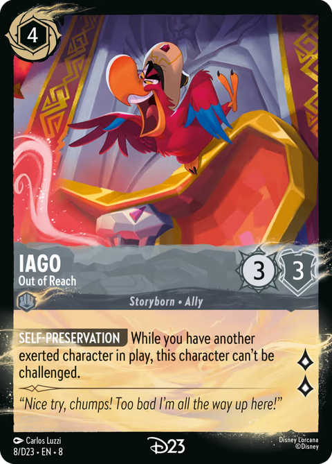 Iago - Out of Reach - 8 - D23 Collection