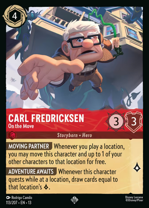 Carl Fredricksen - On the Move - 113 - Attack of the Vine!