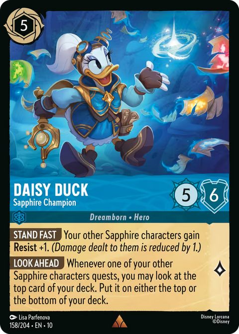 Daisy Duck - Sapphire Champion - 158 - Whispers in the Well