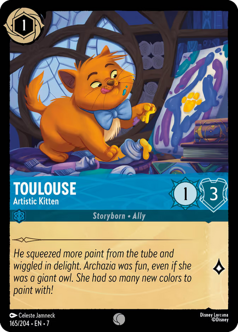 Toulouse - Artistic Kitten - 165 - Archazia's Island