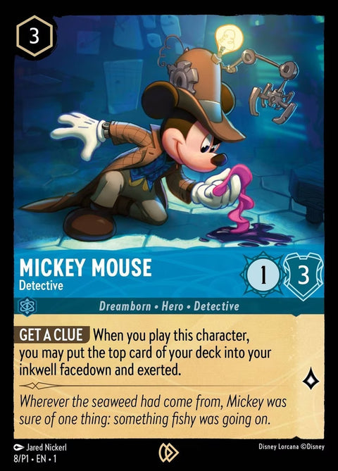 Mickey Mouse - Detective - 8 - Promo Set 1