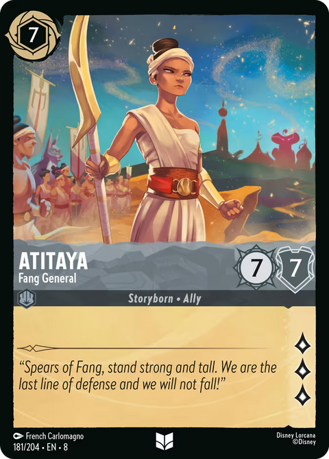 Atitaya - Fang General - 181 - Reign of Jafar