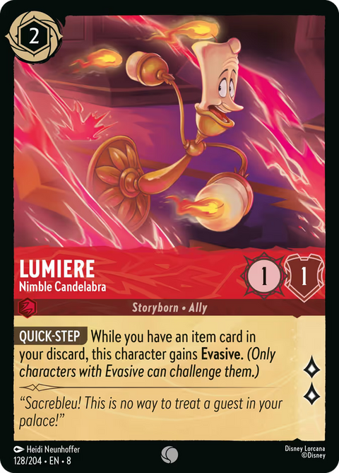 Lumiere - Nimble Candelabra - 128 - Reign of Jafar
