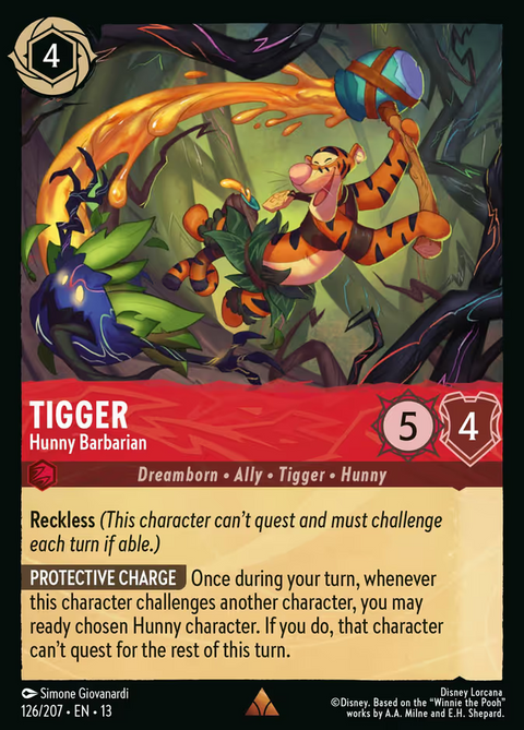 Tigger - Hunny Barbarian - 126 - Attack of the Vine!