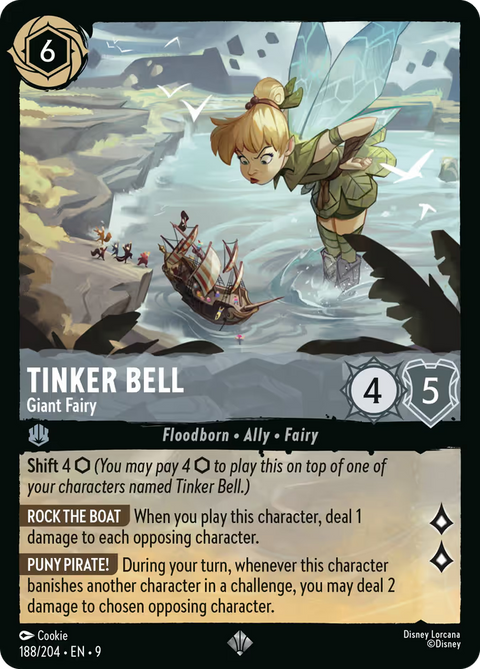 Tinker Bell - Giant Fairy - 188 - Fabled