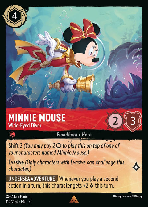Minnie Mouse - Wide-Eyed Diver - 114 - Rise of the Floodborn