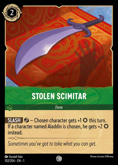 Stolen Scimitar - 102 - The First Chapter