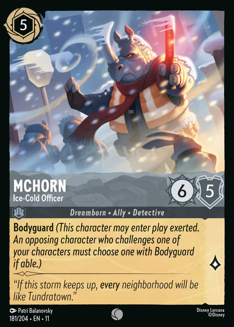 McHorn - Ice-Cold Officer - 181 - Winterspell