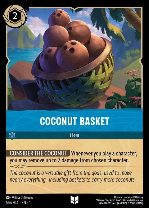 Coconut Basket - 166 - The First Chapter