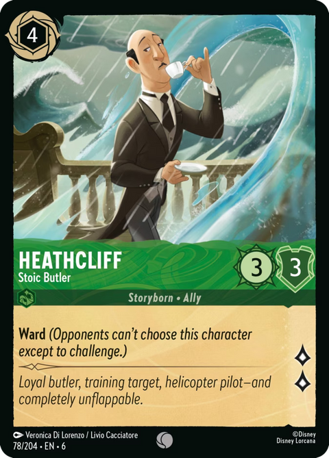 Heathcliff - Stoic Butler - 78 - Azurite Sea