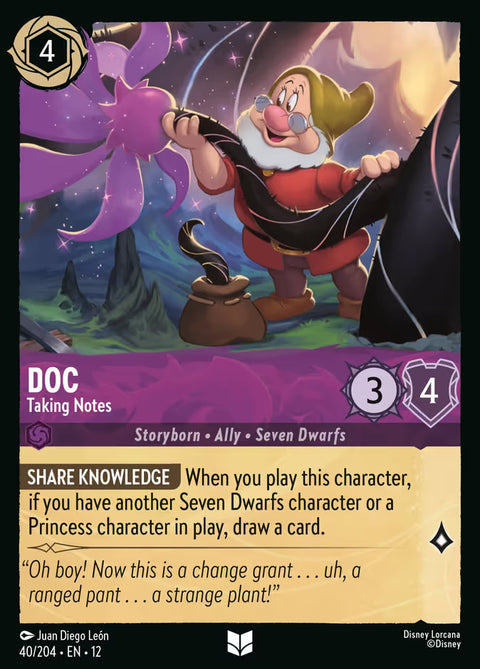 Doc - Taking Notes - 40 - Wilds Unknown