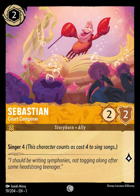 Sebastian - Court Composer - 19 - The First Chapter