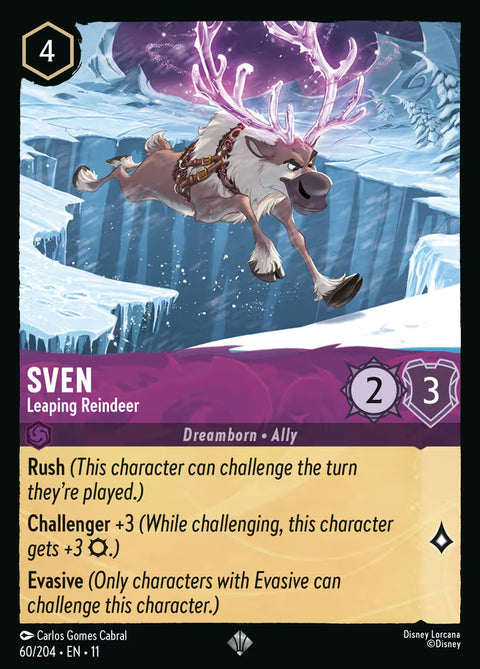 Sven - Leaping Reindeer - 60 - Winterspell