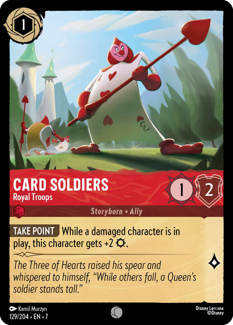Card Soldiers - Royal Troops - 129 - Archazia's Island