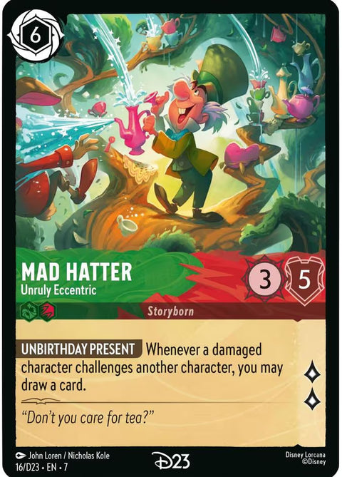 Mad Hatter - Unruly Eccentric - 16 - D23 Collection