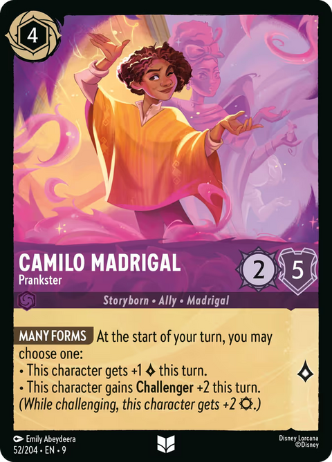 Camilo Madrigal - Prankster - 52 - Fabled