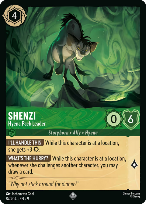 Shenzi - Hyena Pack Leader - 87 - Fabled