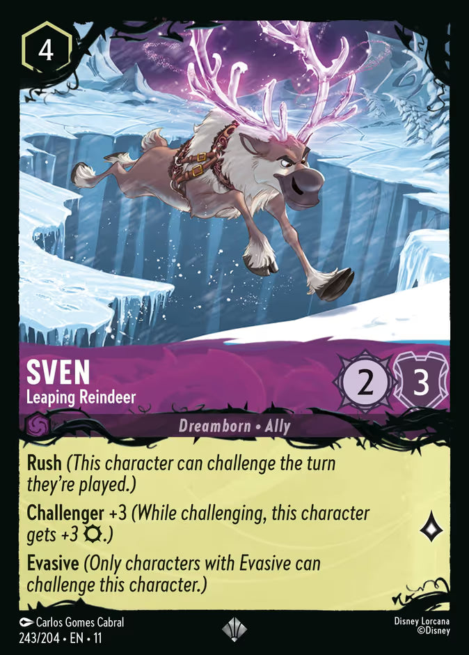 Sven - Leaping Reindeer - 243 - Winterspell