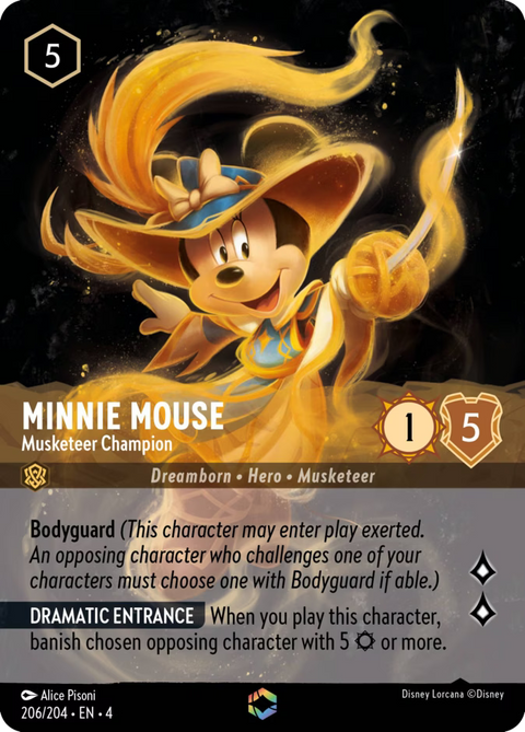 Minnie Mouse - Musketeer Champion - 206 - Ursula's Return