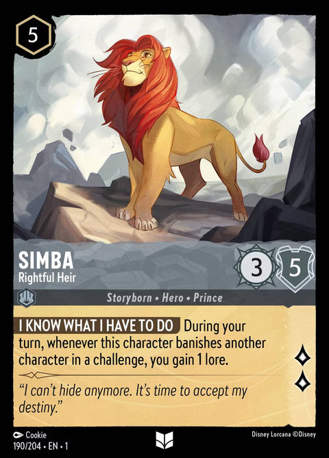 Simba - Rightful Heir - 190 - The First Chapter