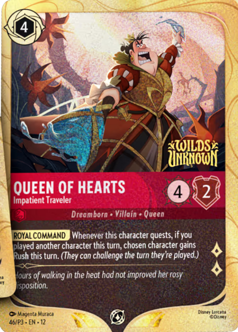 Queen of Hearts - Impatient Traveler - 46 - Promo Set 3