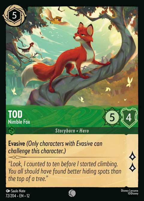 Tod - Nimble Fox - 72 - Wilds Unknown