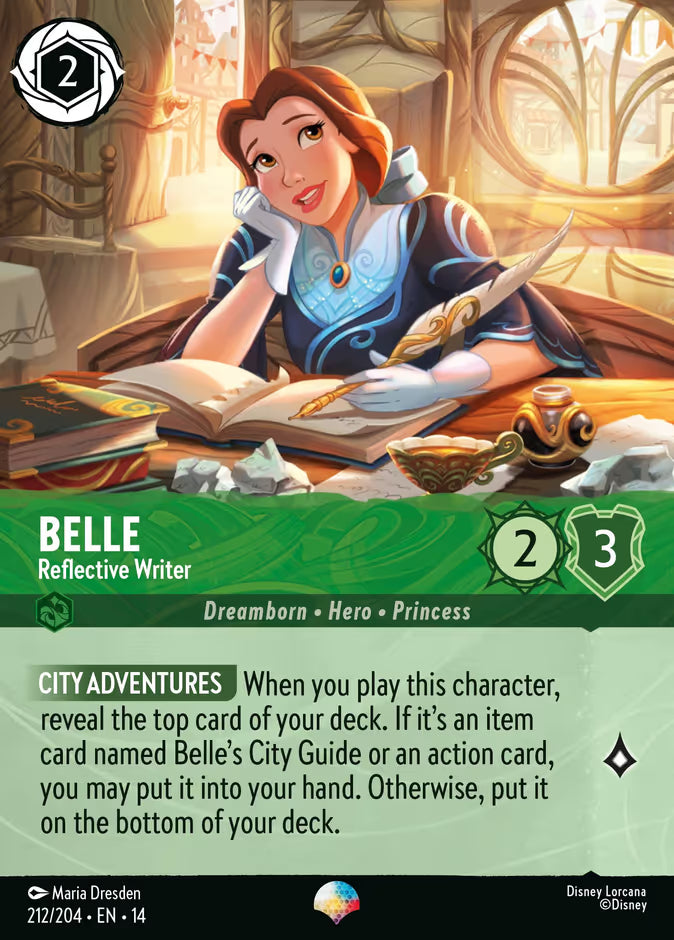 Belle - Reflective Writer - 212 - Hyperia City