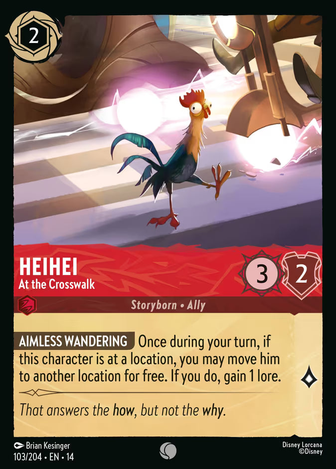 Heihei - At the Crosswalk - 103 - Hyperia City