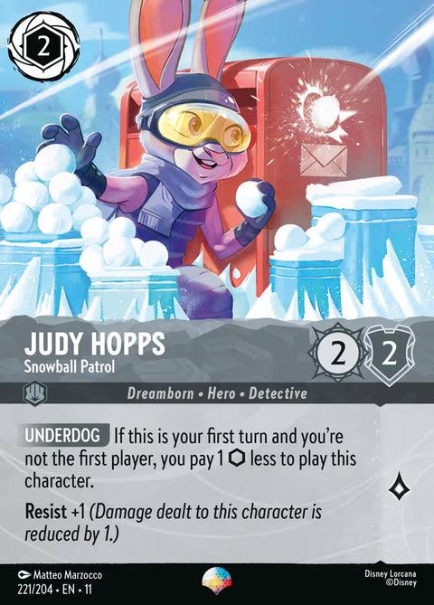 Judy Hopps - Snowball Patrol - 221 - Winterspell