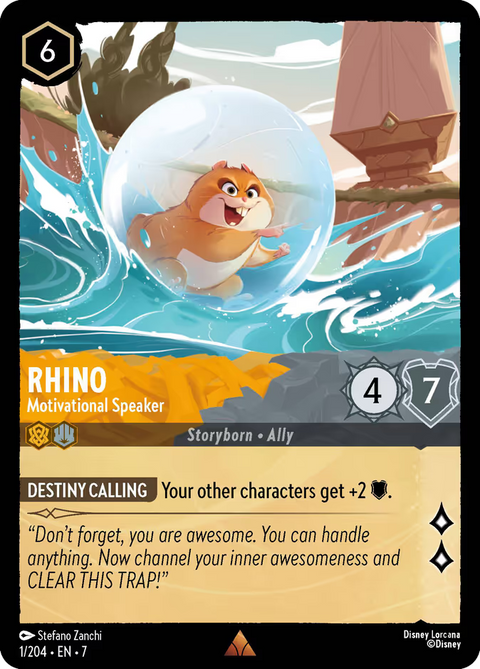Rhino - Motivational Speaker - 1 - Archazia's Island
