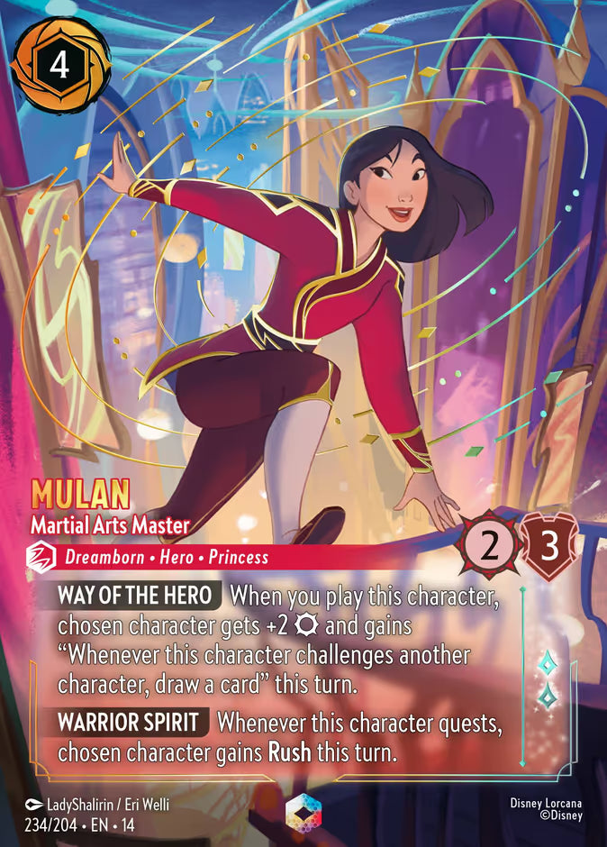 Mulan - Martial Arts Master - 234 - Hyperia City