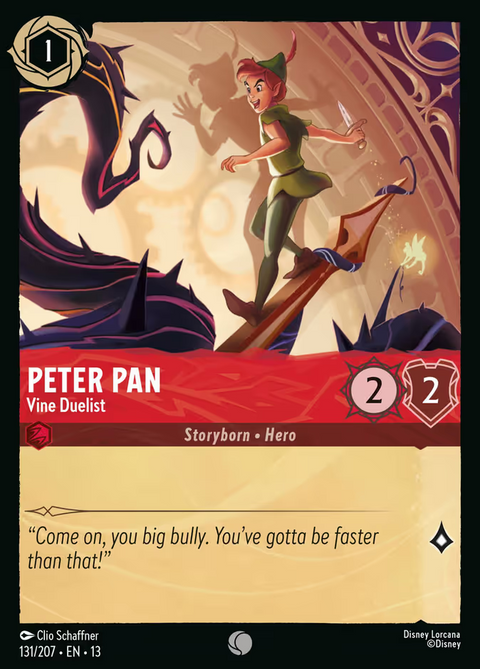 Peter Pan - Vine Duelist - 131 - Attack of the Vine!