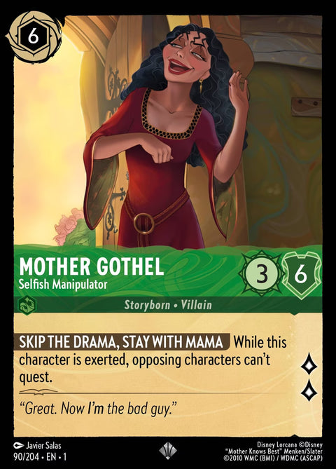 Mother Gothel - Selfish Manipulator - 90 - The First Chapter