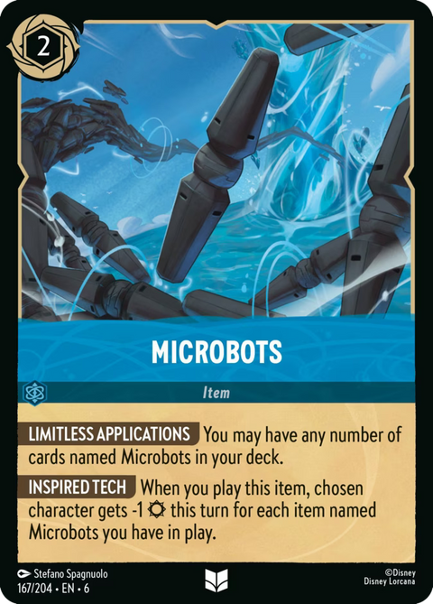 Microbots - 167 - Azurite Sea
