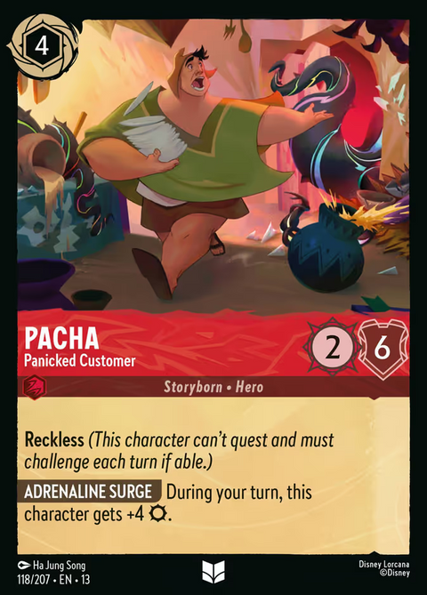 Pacha - Panicked Customer - 118 - Attack of the Vine!