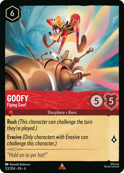 Goofy - Flying Goof - 123 - Azurite Sea