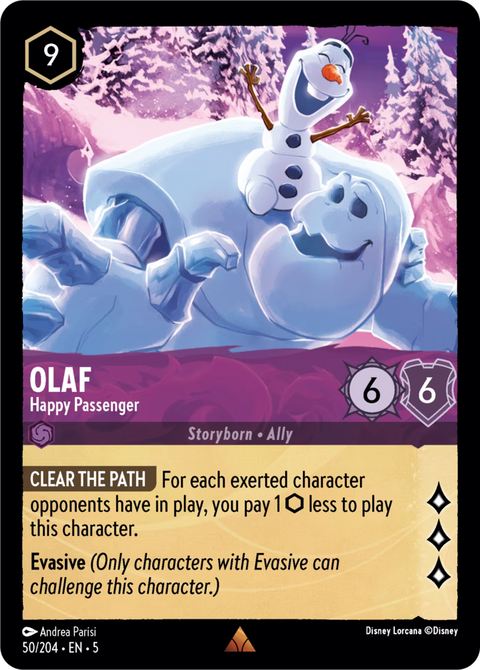 Olaf - Happy Passenger - 50 - Shimmering Skies