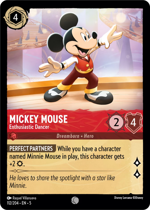 Mickey Mouse - Enthusiastic Dancer - 112 - Shimmering Skies