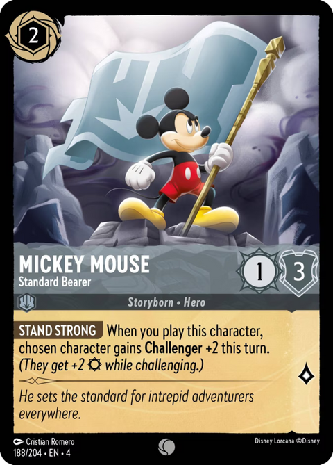 Mickey Mouse - Standard Bearer - 188 - Ursula's Return