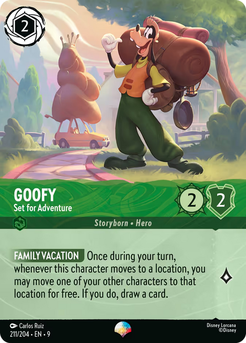 Goofy - Set for Adventure - 211 - Fabled