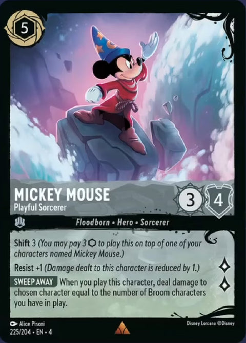 Mickey Mouse - Playful Sorcerer - 225 - Ursula's Return