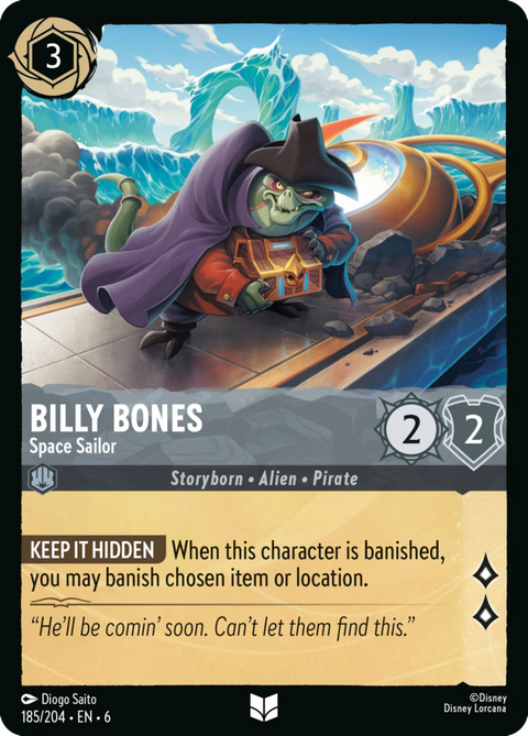 Billy Bones - Space Sailor - 185 - Azurite Sea