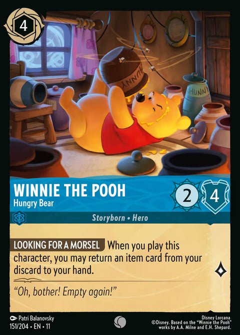 Winnie the Pooh - Hungry Bear - 151 - Winterspell