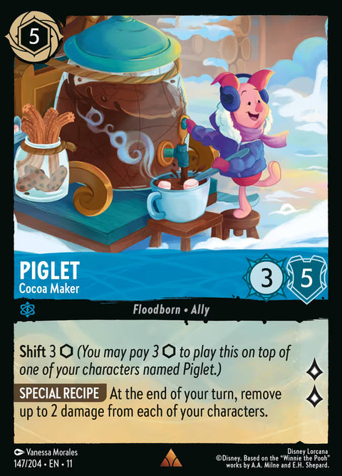 Piglet - Cocoa Maker - 147 - Winterspell