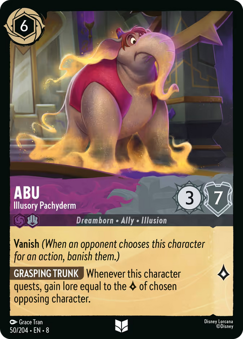 Abu - Illusory Pachyderm - 50 - Reign of Jafar